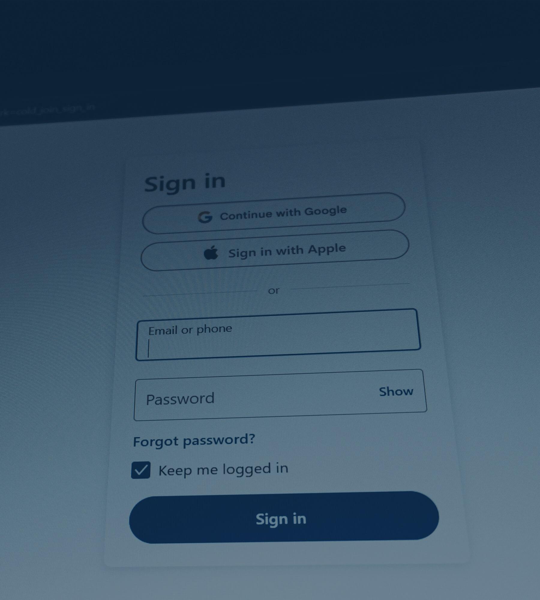 Login to your account