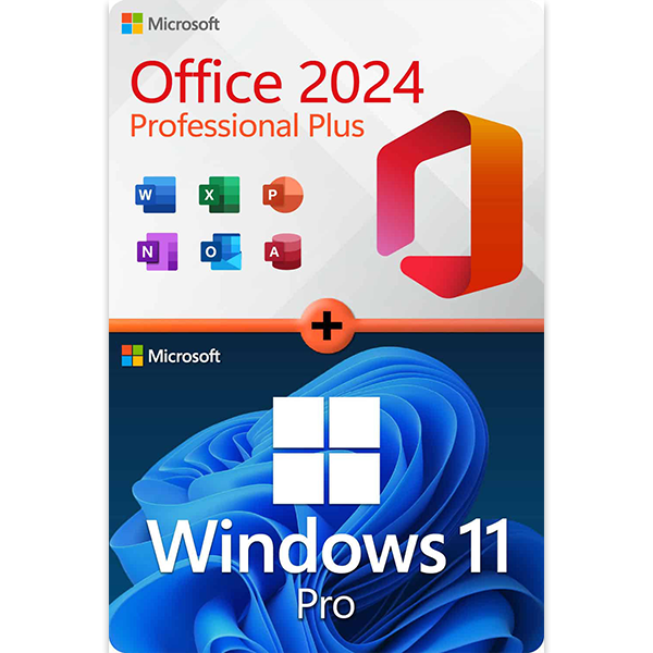 Windows 11 Pro and Office 2024 Bundle